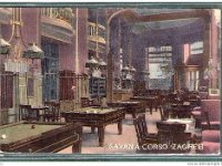 Kavana Corso na uglu Gundulićeve i Ilice, povijesni interijer